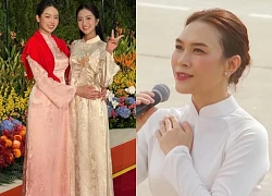 Thanh Thuỷ vinh dự tham gia tiệc chiêu đãi trọng thể, Mỹ Tâm hát A80 gây sốt