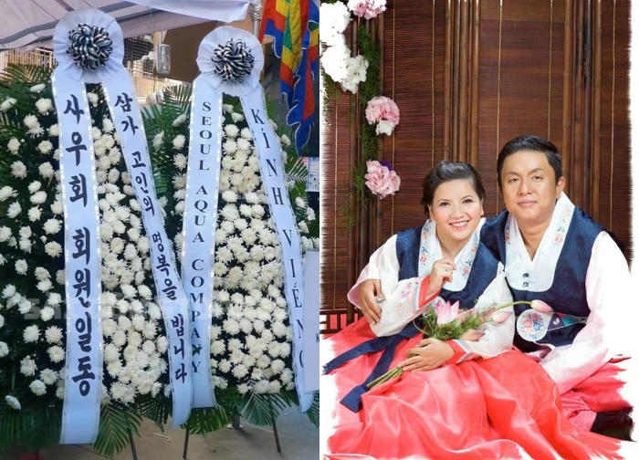 In fact, ex-husband Ngoc Trinh from South Korea made a move to say goodbye to his ex-wife
