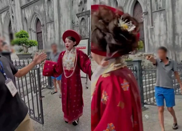 Xác minh clip DJ Ngân 98 phản ánh bị đuổi khỏi Nhà thờ Lớn Hà Nội