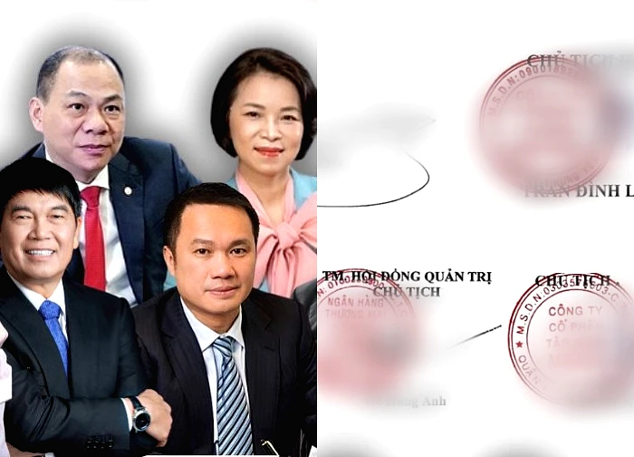 Looking at the signatures of Vietnamese billionaires, each one has their own style but has one strange thing in common.