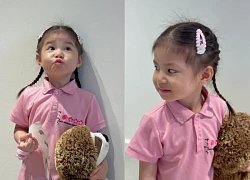Bé Pam khóc hết nước mắt ngày khai giảng, "biểu cảm" đáng yêu gây sốt MXH