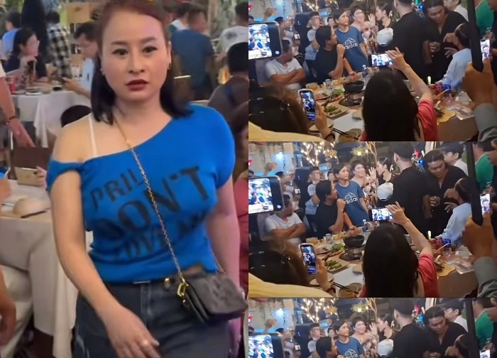 Linh Ty and his wife encountered the Hong Loan faction, the melee at the restaurant caused a stir