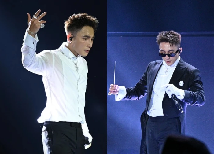 Son Tung rapped diss extremely tensely, telling his juniors: "Flop, write your name in?"