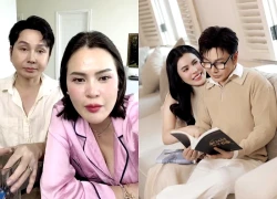 Miss Phuong Le swore to beg her husband Vu Luan, promising not to be jealous for no reason