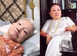 Hong Nga "queen of salary reform" is in poor health, lying in one place, making many people sad