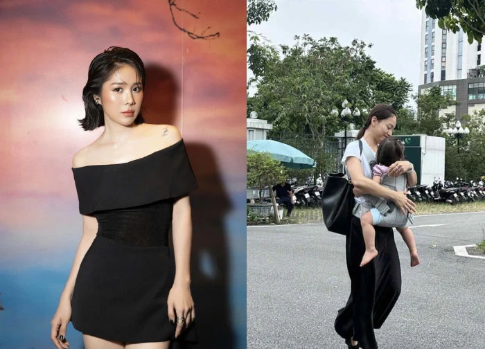 The moment Lan Phuong hugged her child to court, Le Phuong texted exactly 11 words, fans were excited