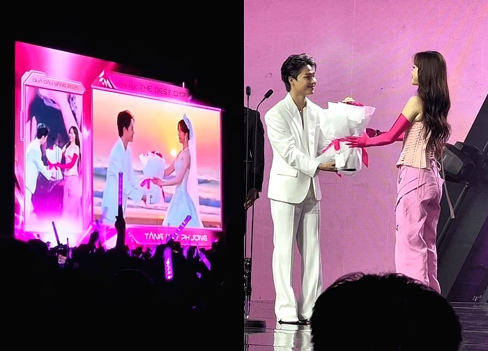 Concert Em Xinh Say Hi đang làm gì với Tăng Duy Tân - Bích Phương thế này?
