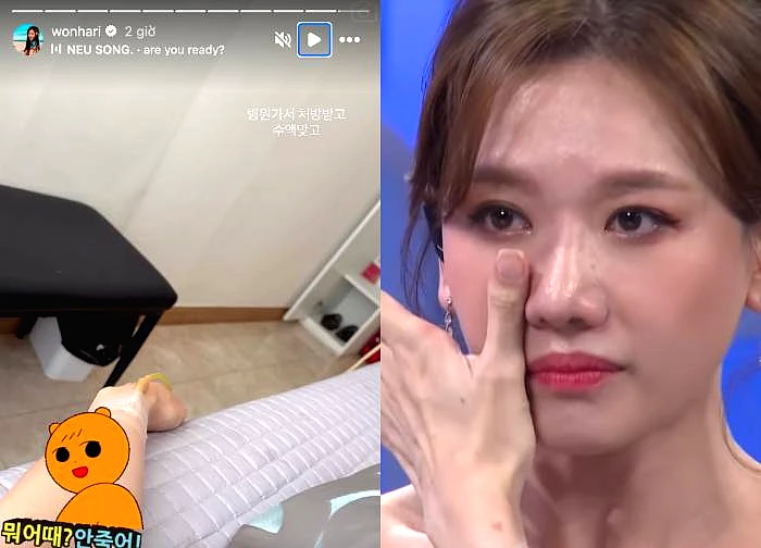 Hari Won was hospitalized after a health event, revealing a worrying condition