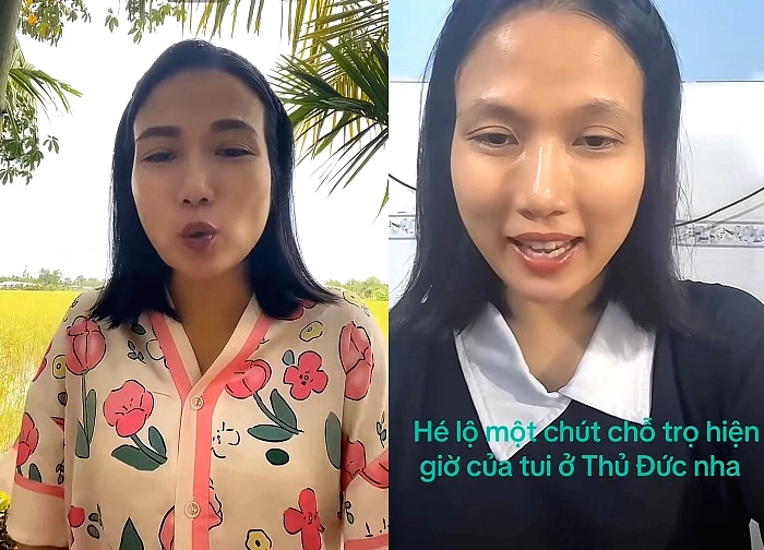 Thuy Duong: Business failed, now living in a rickety inn, remarried, with a pale pregnancy