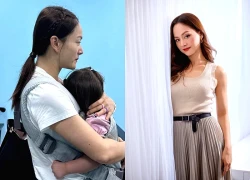 Lan Phương bị trách làm lố, địu con ra tòa bỏ chồng, nói lý do khiến mẹ bỉm xót!