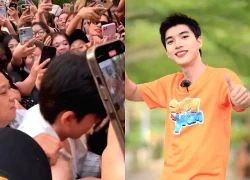 HIEUTHUHAI had an accident, was groped by a crazy fan, the clip made netizens angry