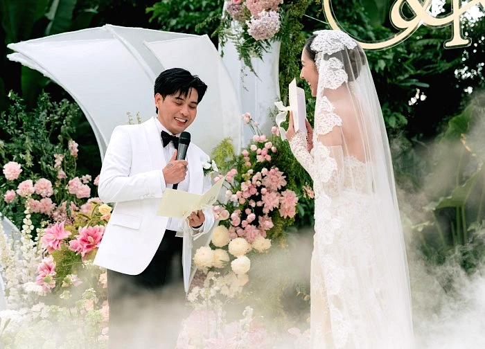 Thanh Bạch, Lý Nhã Kỳ dự đám cưới của Hồ Quang Hiếu và vợ người mẫu
