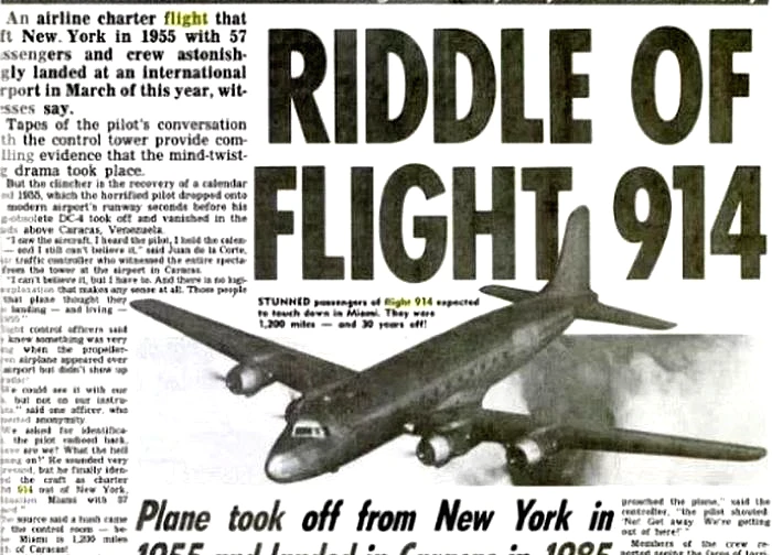 Unveiling the 37-year-old time-traveling plane, revealing the conspiracy theory of a secret force