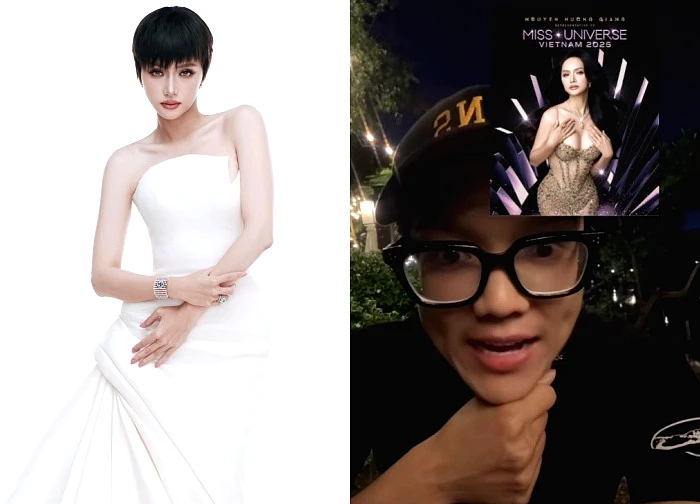 Pham Thoai rarely posted on the forum, shocked attitude when Huong Giang went to the Miss Universe contest