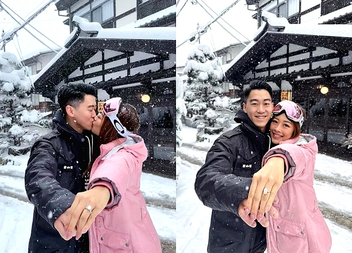 Á hậu giàu nhất showbiz được bạn trai doanh nhân ngành tài chính cầu hôn, trao nhẫn kim cương khủng
