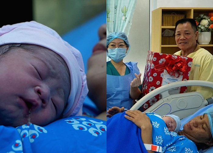 Khoảnh khắc công dân đầu tiên của năm 2026 chào đời