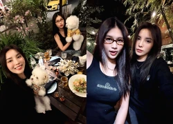 Ky Duyen - Thien An publicized New Year's Eve, a series of intimate images caused a storm on the internet
