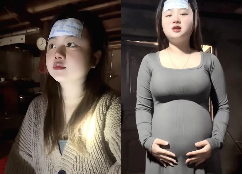 Phung Phi had a fever when she was 6 months pregnant, decided not to go to the doctor, social media made waves