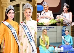 Top 2 Miss Cosmo 2025 learn Vietnamese, skip Tet family reunion to surprise fans
