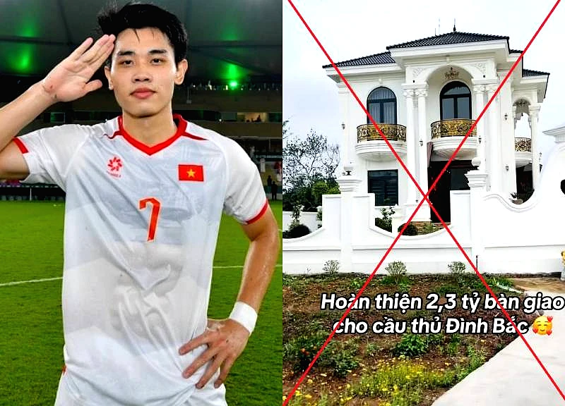 Netizens are buzzing with rumors that Dinh Bac bought a 37 billion VND villa that looks like a palace. What's the truth?