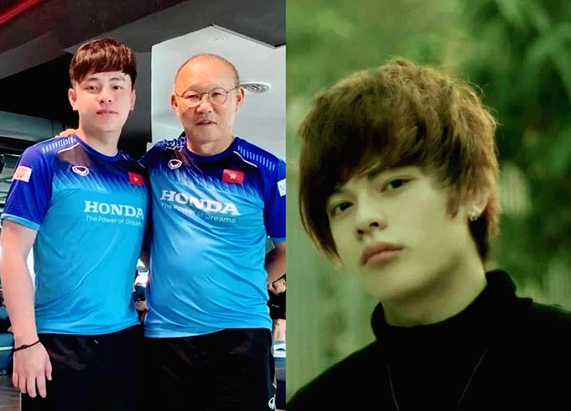Coach Park Hang-seo makes a bold move, posting a photo from the past that made his assistant blush.