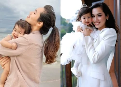 Hoàng My một mình nuôi con