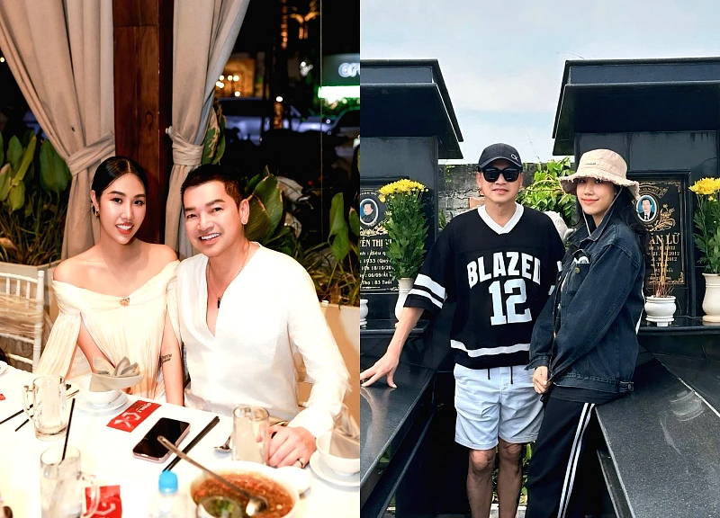 Quang Minh dotes on his young lover, doing things he never did with Hong Dao?