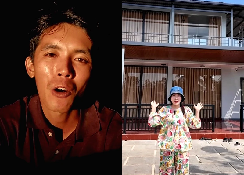 Vợ Sang Vlog hé lộ tình hình sau 2 năm chồng vỡ nợ: Xây hẳn 2 căn nhà mới