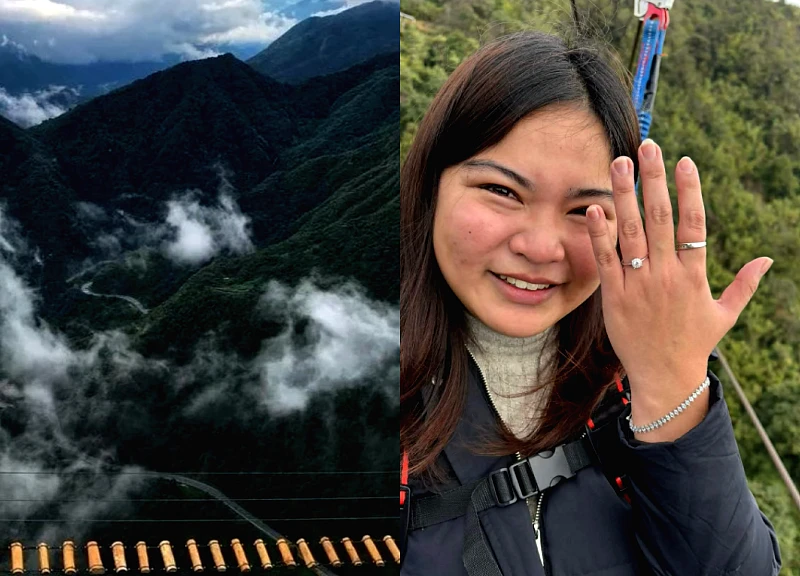 Khách Philippinescầu hôn bạn gái trên cầu treo Việt Nam