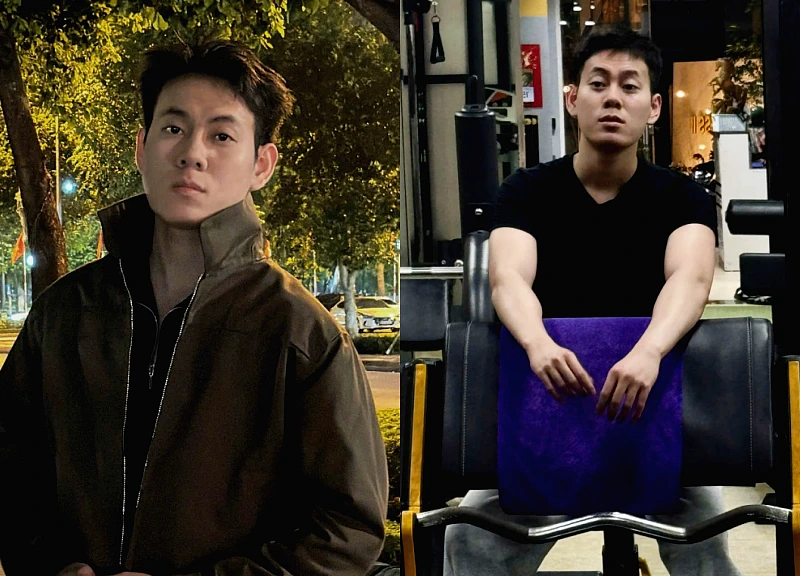 'Da bọc xương' vì ốm nặng, chàng trai lột xác khi tăng 30 kg sau 1 năm