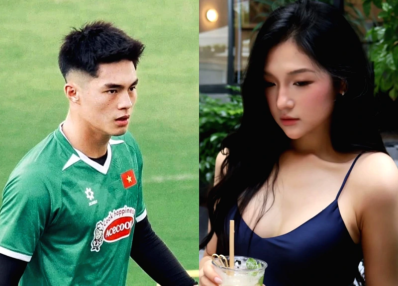 Hot girl vướng tin đồn hẹn hò thủ môn Trần Trung Kiên