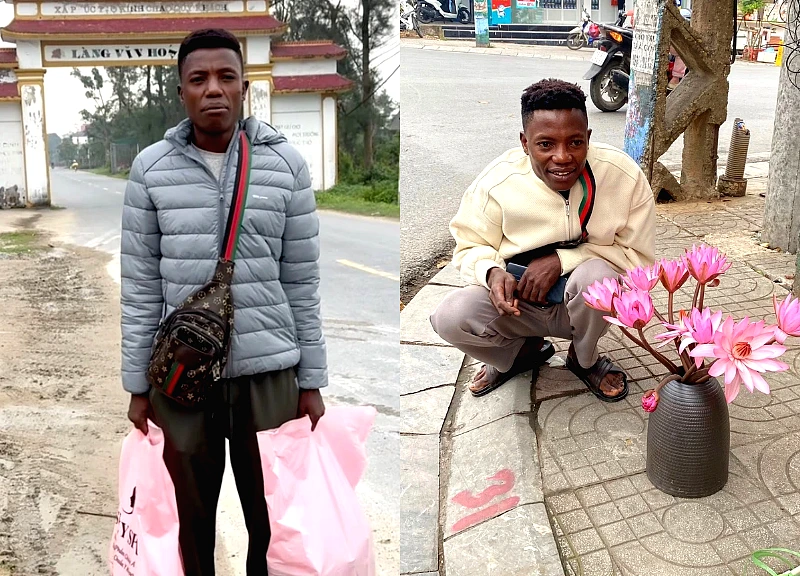 Lindo crossed the long road to meet Quang Linh's family vlog, the ending was "disappointing"