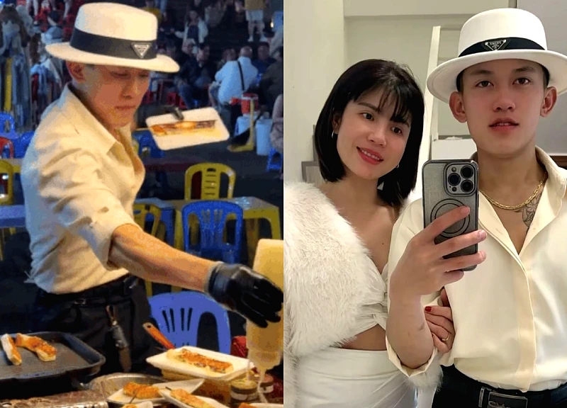 Quen nhau ở quán ăn đêm, "tổng tài" 19 tuổi cua luôn chị nhân viên 39 tuổi, giờ nổi tiếng nhất Chợ Đà Lạt