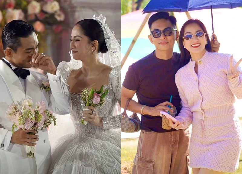 Thái độ của Phan Hiển trước lời đá xéo "như mẹ con" khi đứng cạnh Khánh Thi