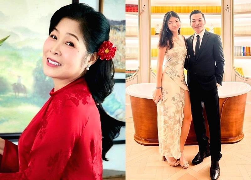 Con gái cao lớn xinh đẹp của Trần Bảo Sơn và Trương Ngọc Ánh, Hồng Vân U60 vẫn trẻ trung