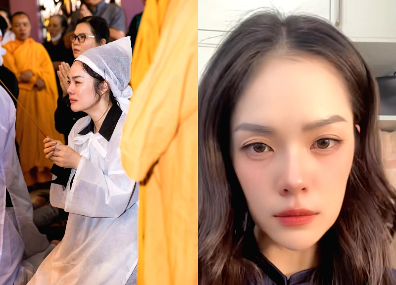 Duong Cam Lynh was paralyzed after 49 days of her father's death, U50 chose to live as a single mother