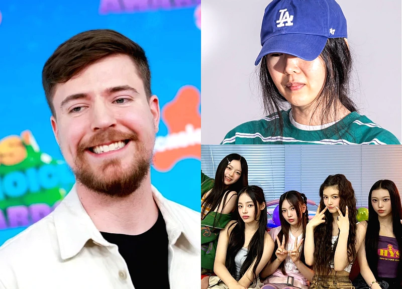 MrBeast was suddenly called out in the midst of the noise of NewJeans, a question that made fans wave