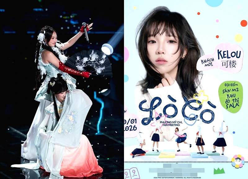 Phuong My Chi invited Kha Lau as a guest, the top 2 Sing! Asia from the fan meeting?