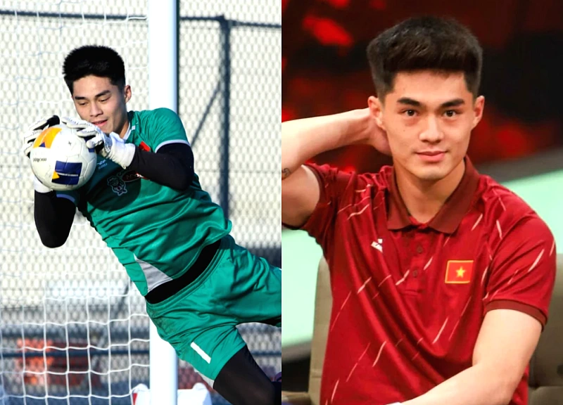 Thủ môn hotboy U23 Việt Nam Trần Trung Kiên được gợi ý đi thi Nam vương, lúc đau đớn visual vẫn điển trai tuyệt đối!