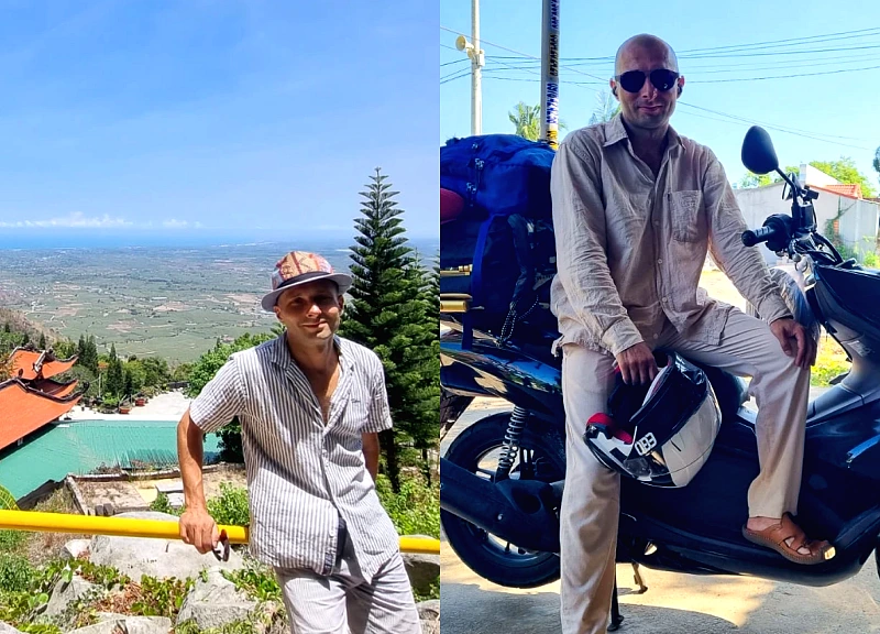 Tôi đi xe máy cắm trại dọc Việt Nam