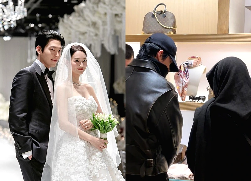 Tóm gọn Shin Min Ah - Kim Woo Bin hẹn hò sang chảnh sau đám cưới, nữ diễn viên vừa xoay người lại khiến công chúng câm nín tại chỗ