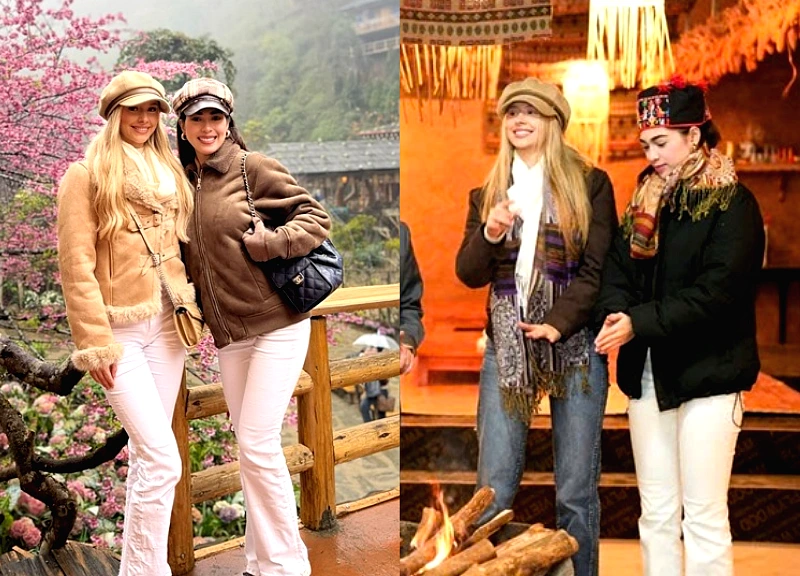 Top 2 Miss Cosmo 2025 caused a fever when checking in Sa Pa, scoring an absolute score thanks to 1 point