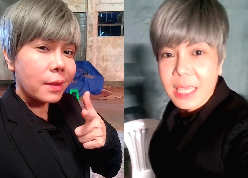 Việt Hương livestream để lộ hình ảnh lạ