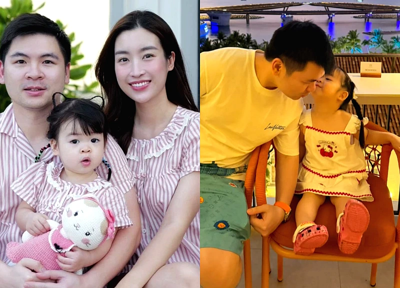 Chủ tịch Hà Nội FC khoe ảnh du lịch cùng con gái cực chill, netizen rần rần hỏi Hoa hậu Đỗ Mỹ Linh đâu?