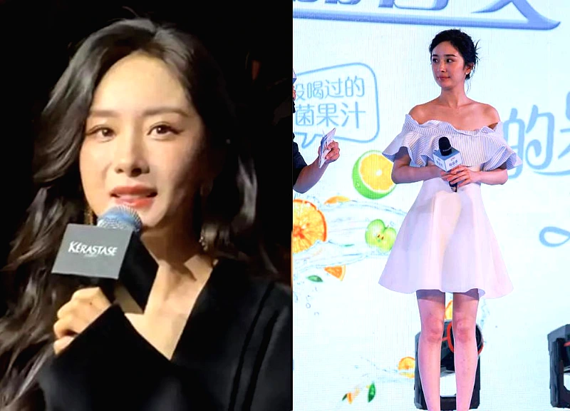 Duong Mich was "scrutinized" for her swollen and stiff face, suspected of cosmetic intervention