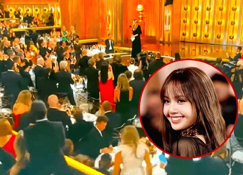 Lisa (BLACKPINK) was overshadowed by another female star at the Golden Globes, who made a striking appearance.
