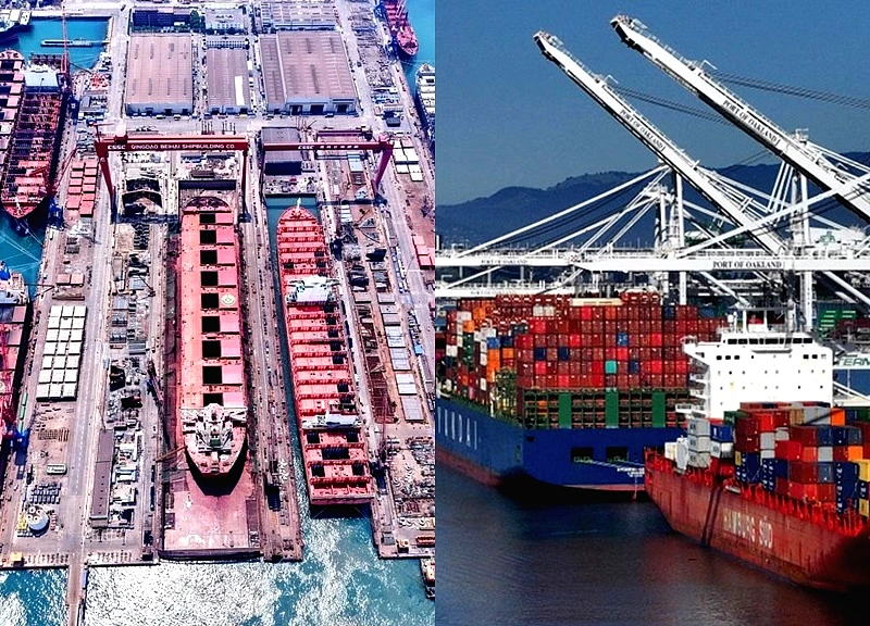 Sức ép từ Mỹ làm lung lay vị thế của ngành đóng tàu Trung Quốc