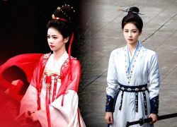 Bai Lu reveals new film costume, showcasing her beauty and exuding the aura of a superstar?