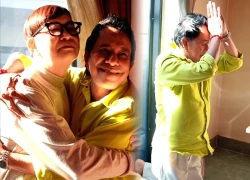 Bao Chung traveled all the way from his hometown to "bow down" before Thanh Kim Hue, Thanh Dien's reaction was shocking!