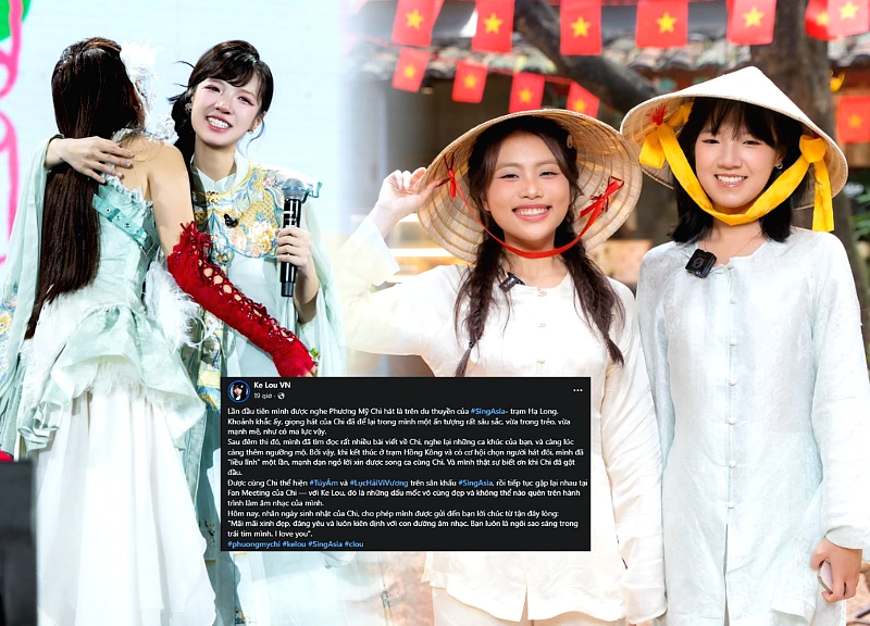 Chinese singer writes open letter in Vietnamese to Phuong My Chi, responding to the cockroach-shaped cake incident?